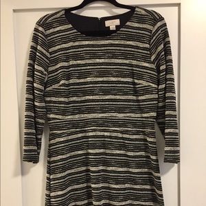 Loft Outlet black& white dress